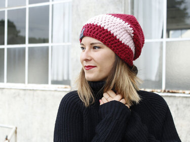 Häkelanleitung für Mütze Sapporo