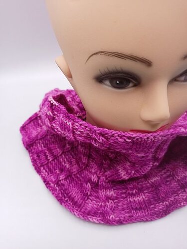 Anleitung Cowl Bonbonzopf