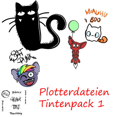 Cuttingfiles "Tintenpack 1" - Plotting