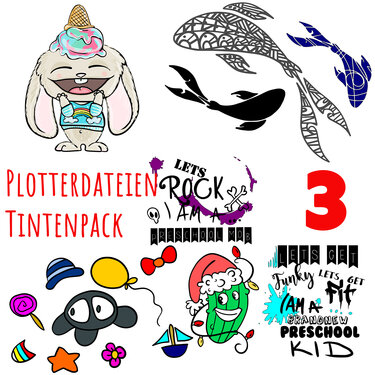 Plotterdateien "Tintenpack 3" - Plotting