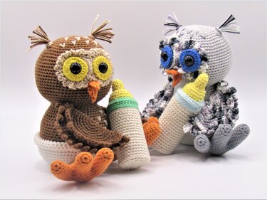Häkelanleitung Eulen Baby *Schuhu*