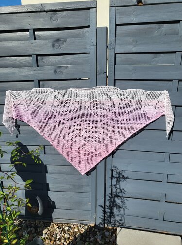 Motivtuch "Dakota" - Häkeln