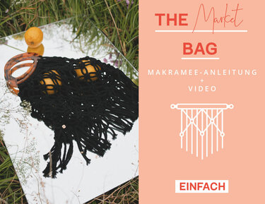 E-Book Makramee-Anleitung Tasche selbermachen Einfach mit Video-Anleitung - Macrame