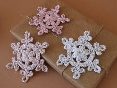 Snowflake "Leni" - Crochet Pattern