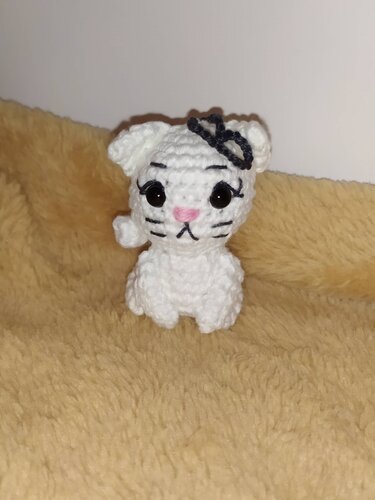 Häkelanleitung - Katze Minki