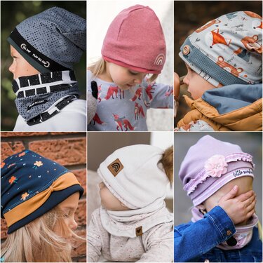 Beanie einfach* Mütze + Loop *mal inkl. Beamerdatei