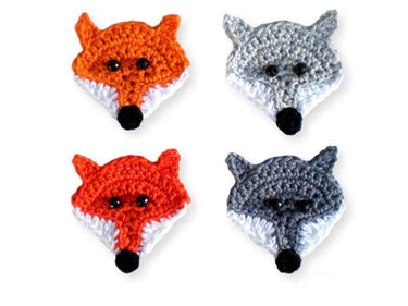 Fox or Wolf - Chrochet Pattern - Crochet
