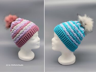 Häkelanleitung Mütze "Cana"