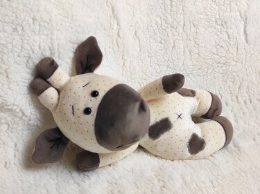 Anleitung und Schnittmuster Giraffe Gida - Nähen