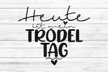 Trödeltag Plotterdatei SVG DXF FCM - Plotting