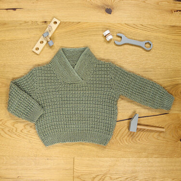 Strickanleitung Kinderpullover "Mali" 763097