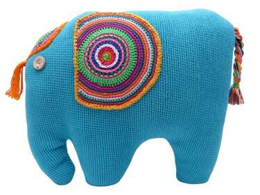 crochet pattern elephant, elephant pillow, crochet elephant pillow (LARGE)