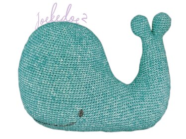 crochet pattern whale in 1 piece