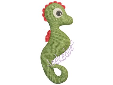 crochet pattern seahorse in 1 piece