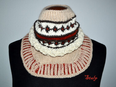 Loop * Gansey Cowl  * Loopschal * Rundschal - Stricken