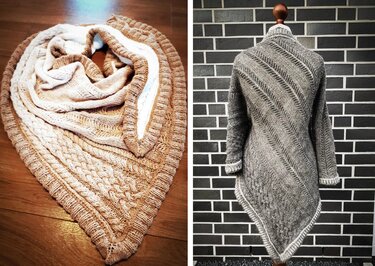 Scarf "Sulka" - Knitting