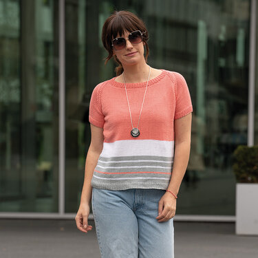 Strickanleitung Damenpulli "Piano" 763147