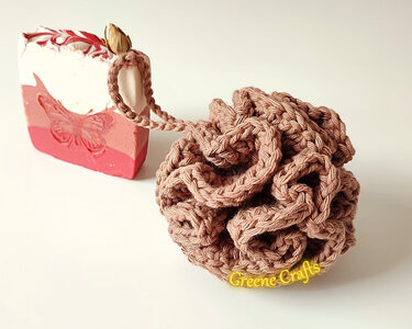 Bath Pouf - Beginner Crochet Pattern