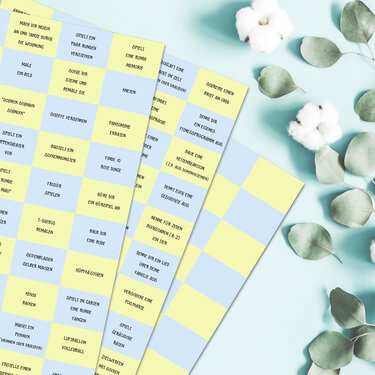 PDF 100 Ideen gegen Langeweile Kinder PDF Spiele Kinder Lose ziehen Kinder - Basteln