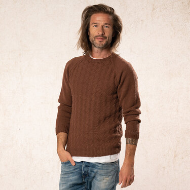 Strickanleitung Herrenpullover "Merino Extrafein" 764022