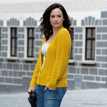 Strickanleitung Damenjacke "Merino Extrafein" 764031