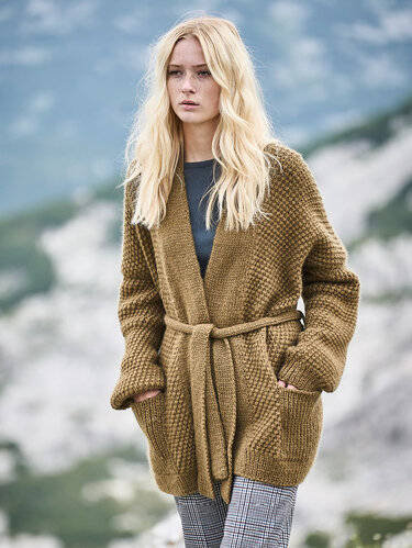 Jacke mit Gürtel