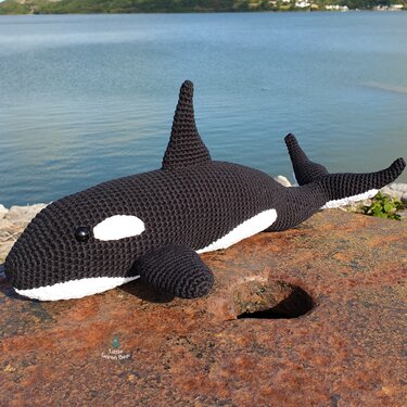 Olwyn the Orca Crochet Amigurumi Pattern (English)