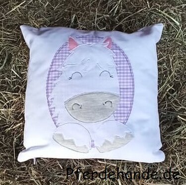 Stickdatei Pferd Pferdestickdatei Tiermotiv Pferdemotiv Pony Pferdekopf - Sticken