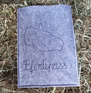 Stickdatei, Pferd, Pferdestickdatei, Tiermotiv, Pferdemotiv, Pferdekopf - Sticken