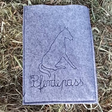 Stickdatei, Pferd, Pferdestickdatei, Tiermotiv, Pferdemotiv, Pferdekopf - Sticken