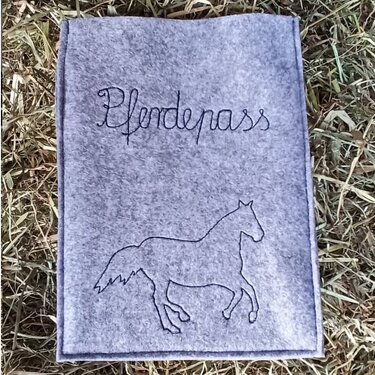 Stickdatei, Pferd, Pferdestickdatei, Tiermotiv, Pferdemotiv, Pferdekopf - Sticken