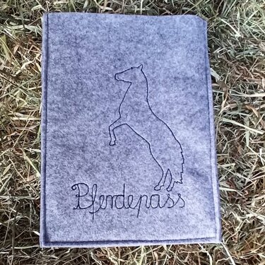 Stickdatei, Pferd, Pferdestickdatei, Tiermotiv, Pferdemotiv, Pferdekopf - Sticken