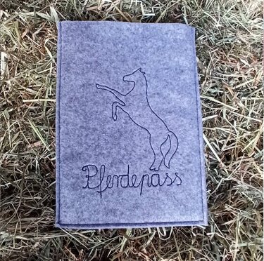 Stickdatei, Pferd, Pferdestickdatei, Tiermotiv, Pferdemotiv, Pferdekopf - Sticken