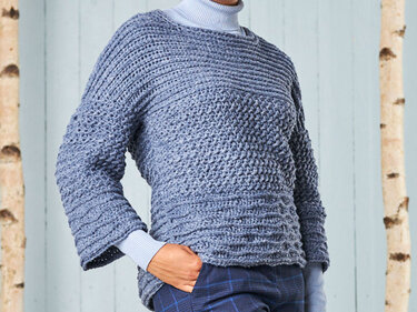 HÄKELPULLOVER – MUSTERMIX - Häkeln