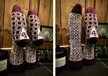 Socks "Hanami"  from the Japan Collection - Knitting