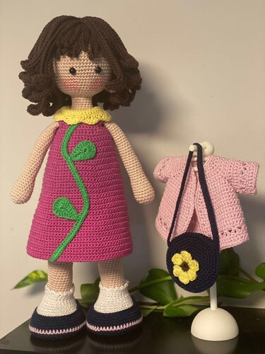 Doll April Crochet Pattern