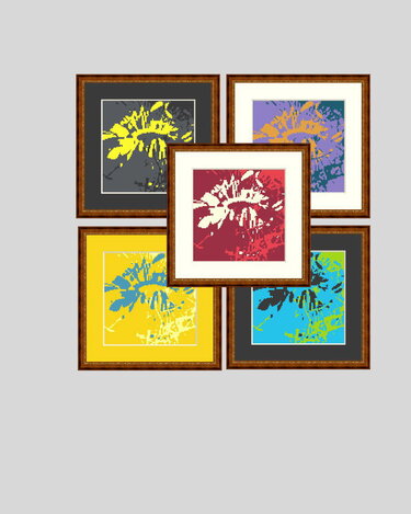 Dandelion embroidery template cross stitch