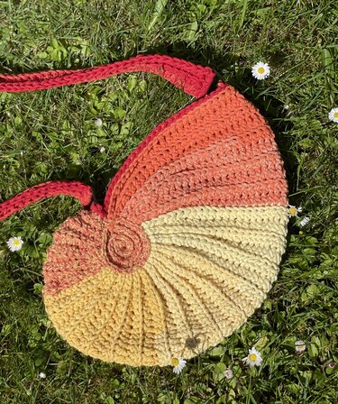 Tasche im Muschel-Look - Häkeln