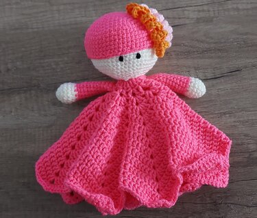 Baby Kuschelpuppe - Häkeln