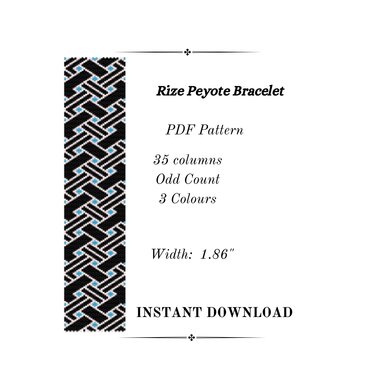 Size Peyote Stitch Bracelet - Crafts