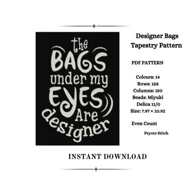 Designer Bag Tapestry Pattern - Crafts