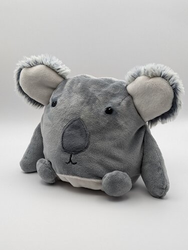 reversible cuddly toy "Krempeltier" koala Level 1 - sewing instruction