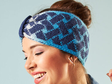 STIRNBAND, gestrickt - Stricken