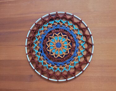 Mandala Indian Summer - Häkeln