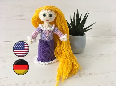 Crochet Pattern Amigurumi Lolita