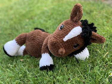 PDF Anleitung Deutsch Pferd häkeln Amigurumi