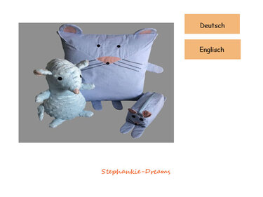 Cuddle Set Animals Mouse - Sewing