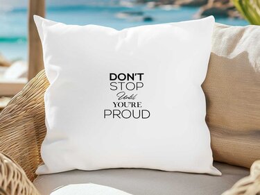 Plotterdatei EPS, PNG, DXF und SVG "DON´T STOP Until YOU´RE PROUD" - Plotting