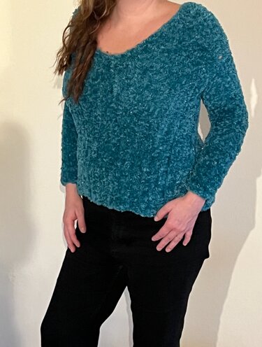 Crochet Pattern Sweater "Cuddly Happiness"