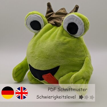 Krempeltierseite Frosch (Anfänger) - Nähen
